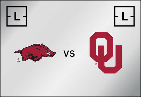 Arkansas vs. Oklahoma Odds .